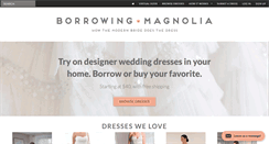Desktop Screenshot of borrowingmagnolia.com